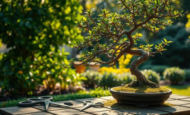 Teknik pemangkasan bonsai