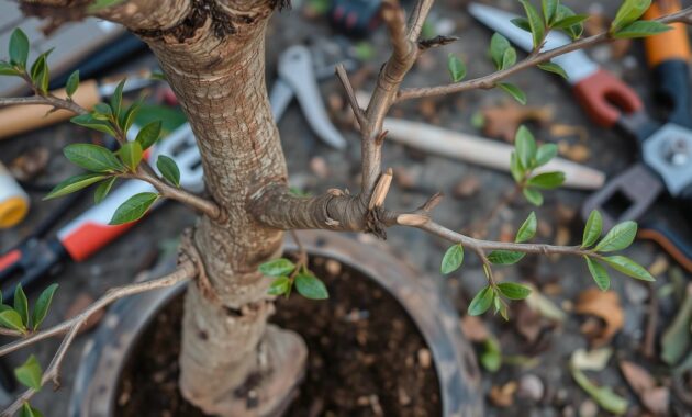 kesalahan potong bonsai