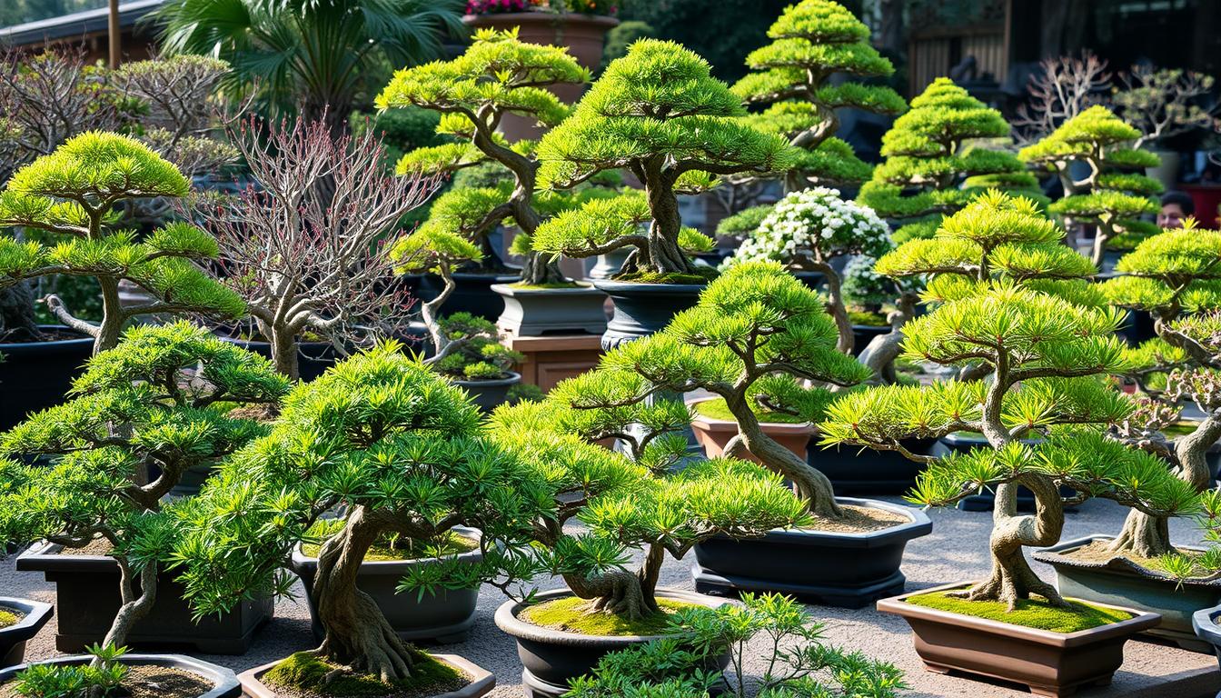 pemilihan bonsai