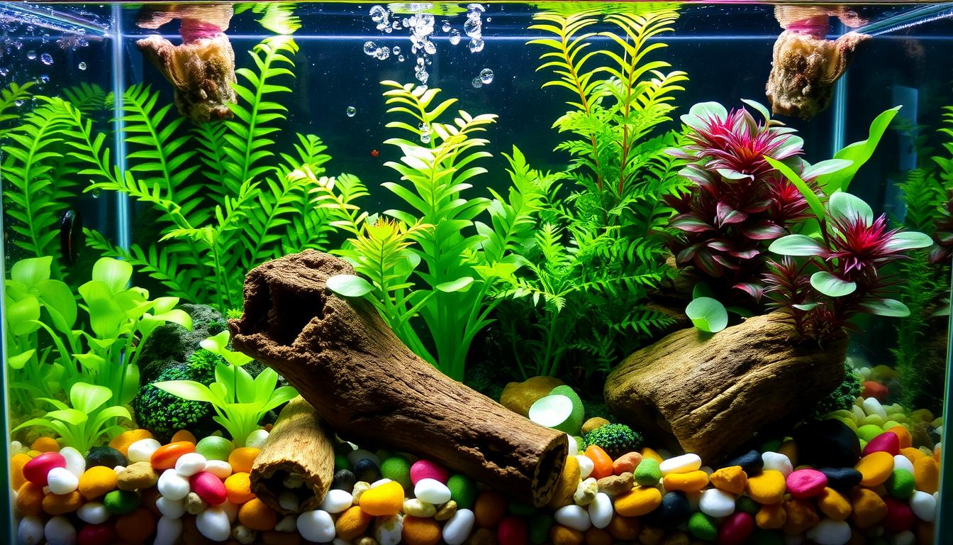 tanaman hias aquarium mini